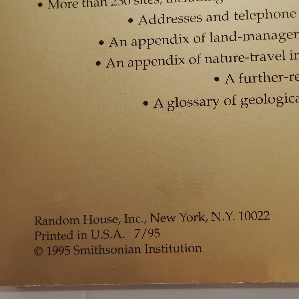 Smithsonian Guides Natural America Northern New England VT NH ME - LN 1995
